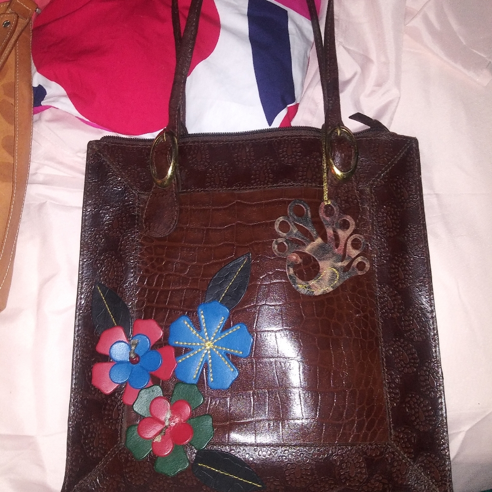 Beautiful leather bag
